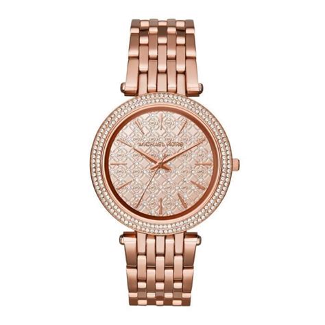 Montre rose doré Darci Pavé 